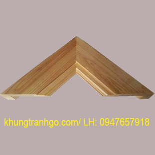 Phào gỗ khung tranh cao cấp PKT04