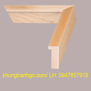 phào gỗ khung tranh cao cấp PKT09